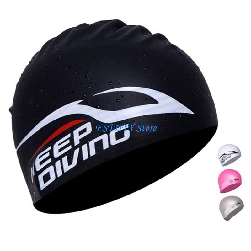 Swim Hat Silicone - G6DE High Elastic Silicone Swim Cap