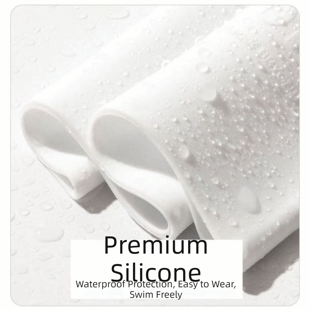 Waterproof Seal Swim Cap Ear P - Swim Hat Silicone recension och pris